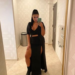 Fashion nova Black sexy dress
